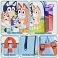 Bluey Bag for School or Nursery - Bluey Family Children's and Toddler Backpacks Rucksacks for Boys and Girls